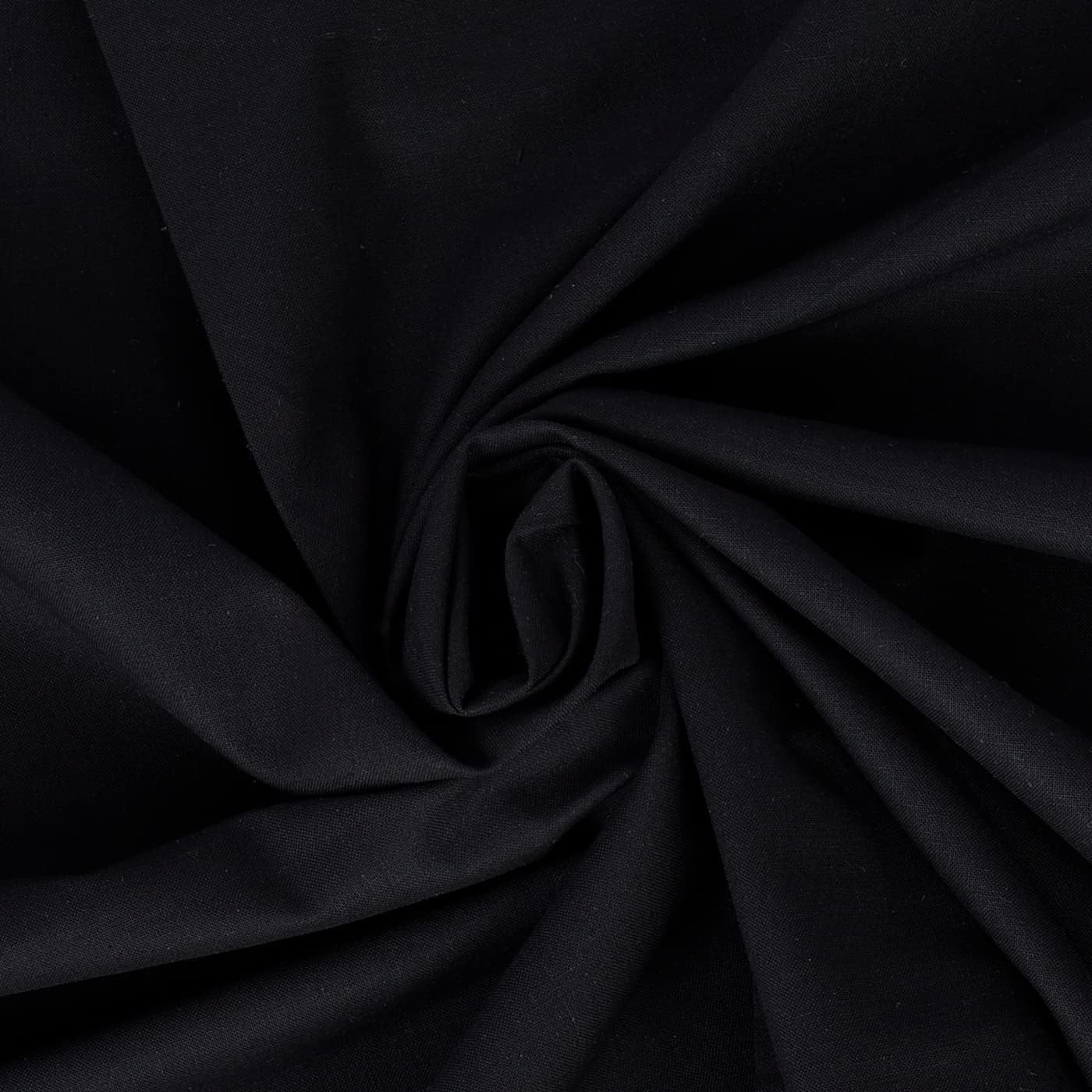 FT Fashion TrackFashion Track Cotton Fabric by The Yard (58 Inches / 147.5 cm Wide) for Sewing Material, Quilting, Crafts, Lining, Decoration โ (5 Yard, Black)
