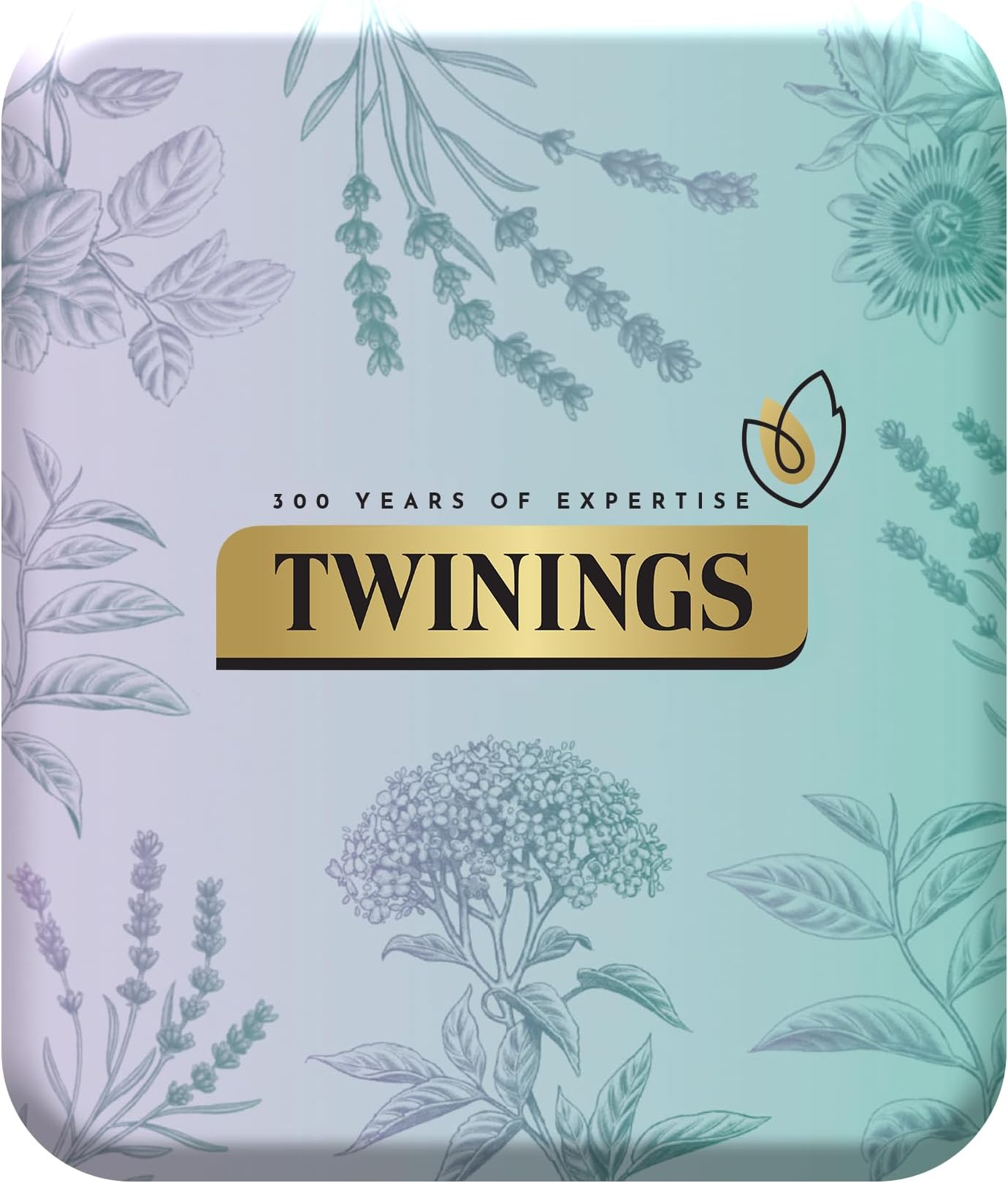 Premium Pocket Tea Tin - 4 Envelopes | Perfect Stocking Filler, Secret Santa & Travel Size Gift Tin | Premium Tea Selection Under £10