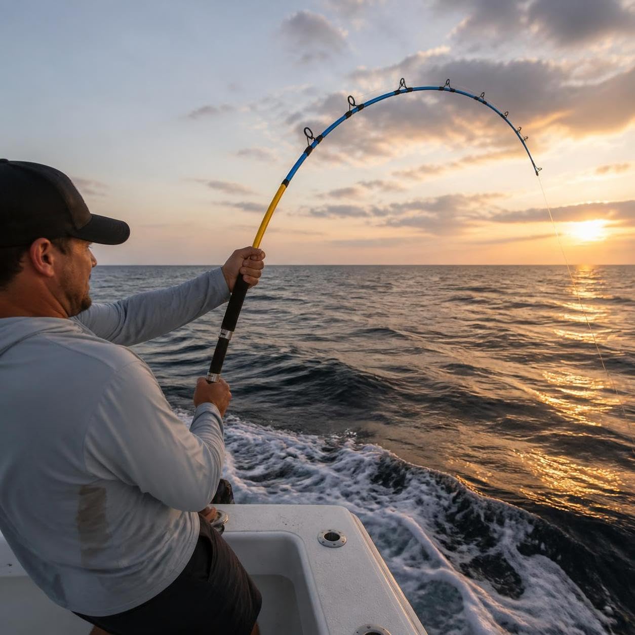 Canna da Pesca Azione MH, 2.4 metri
