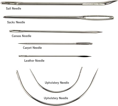 Miniatura 3 de Agujas de mano, surtidas, muy resistentes, para Singer (7 unidades)