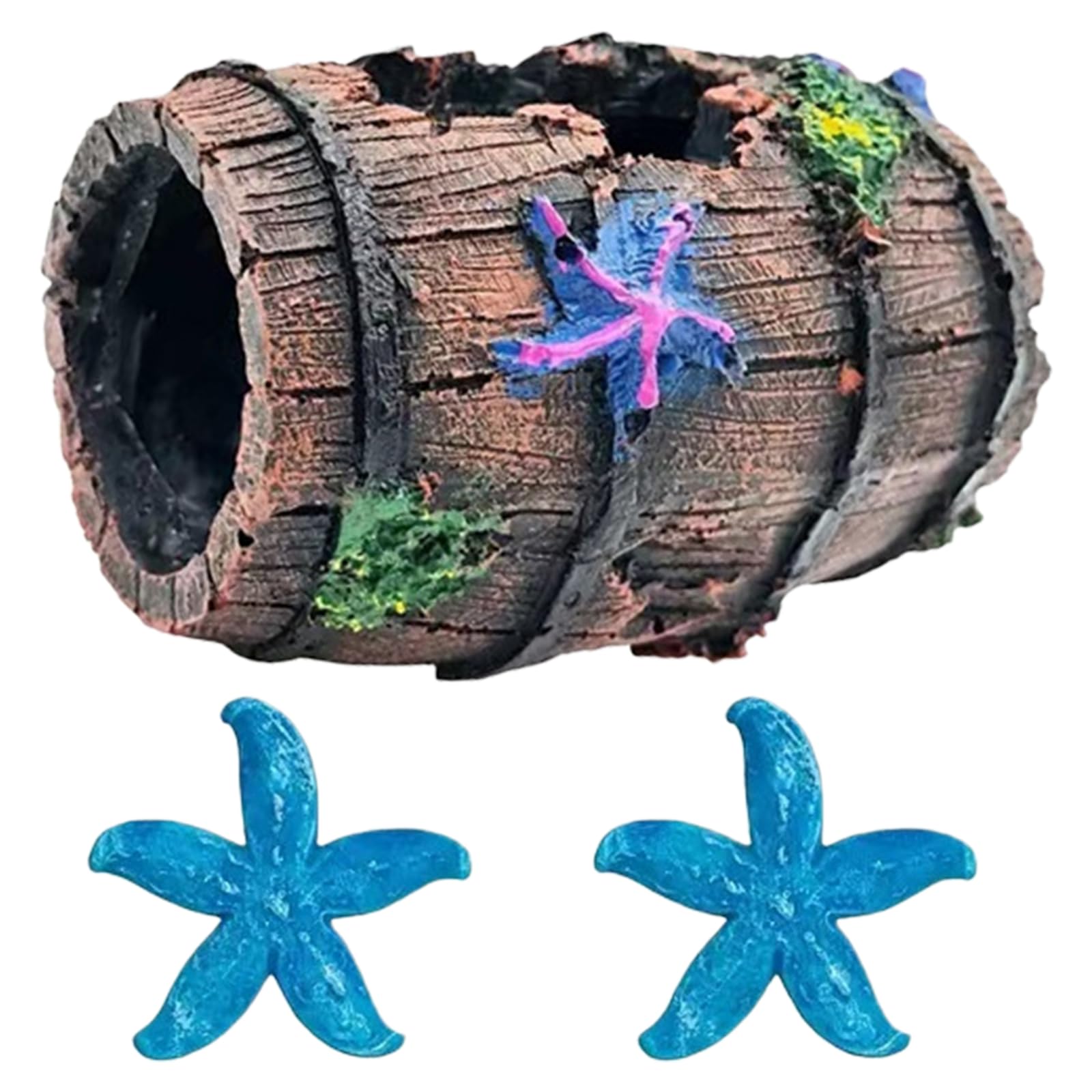 ZWWAAZHF Realistic Underwater Resin Corals Set Safe FishTanks Landscape Accessories Customizable Aquascaping Design for Aquariums Fishtanks Ornament