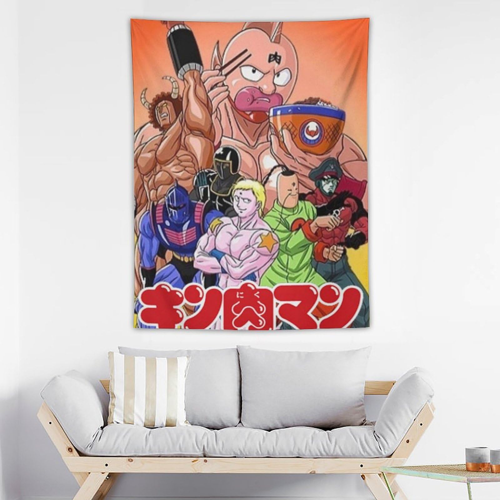 Amazon.co.jp: キン肉マン タペストリー 壁掛け 人気 布ポスター 壁