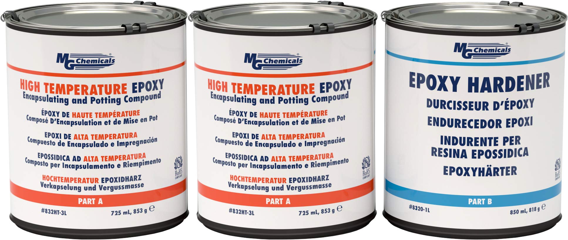 Buy MG Chemicals 832HT High Temperature Black Epoxy Encapsulating and
