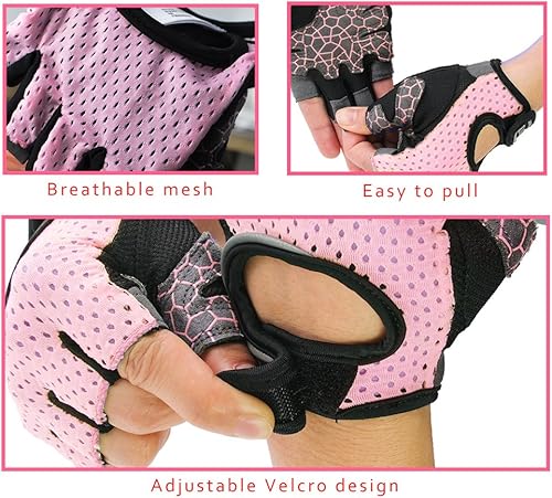 Miniatura 6 de Guantes de entrenamiento antideslizantes diseñados para hombres y mujeres, guantes de fitness, guantes de gimnasio, guantes de levantamiento de