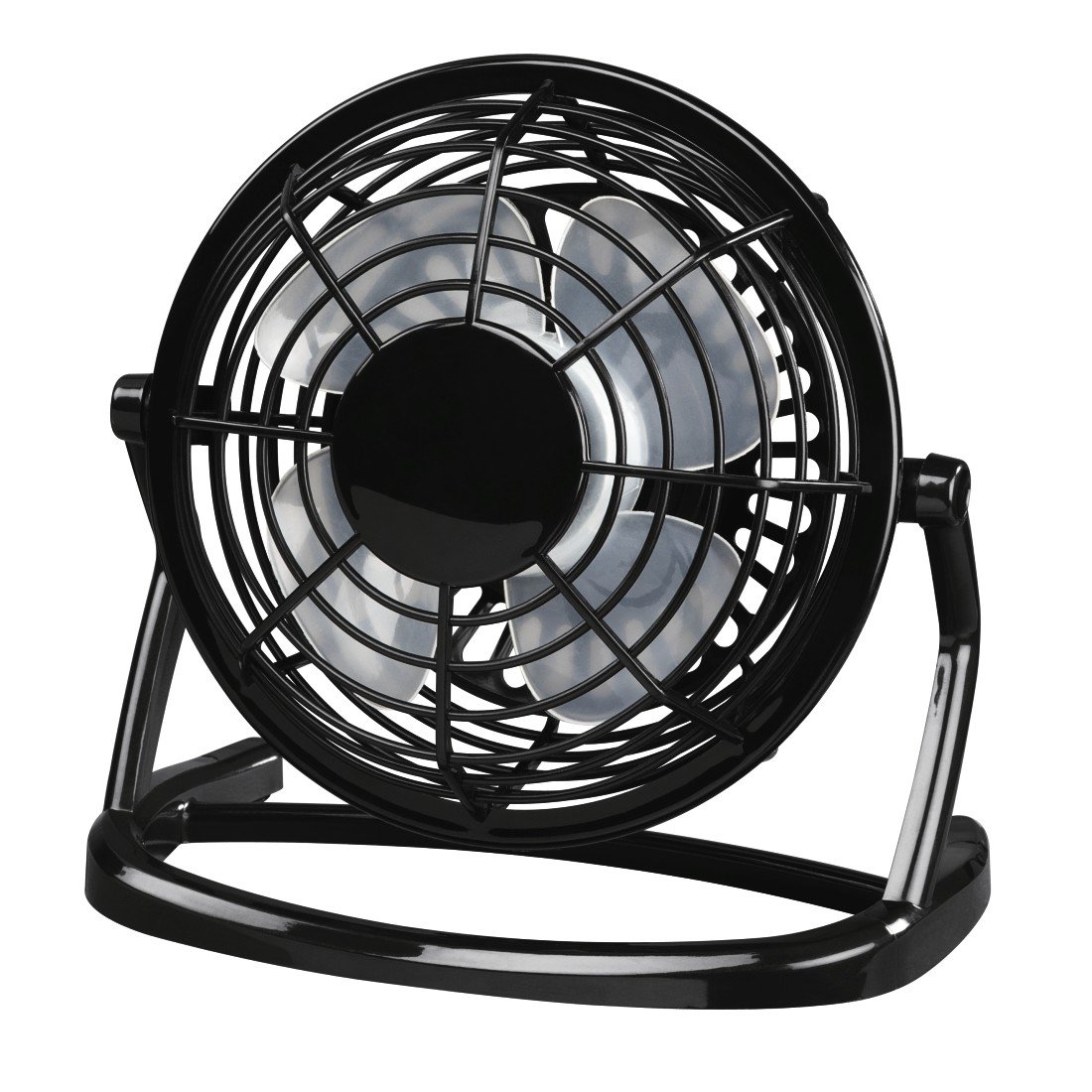 Hama Wentylator biurkowy USB – wentylator czarny (czarny)
