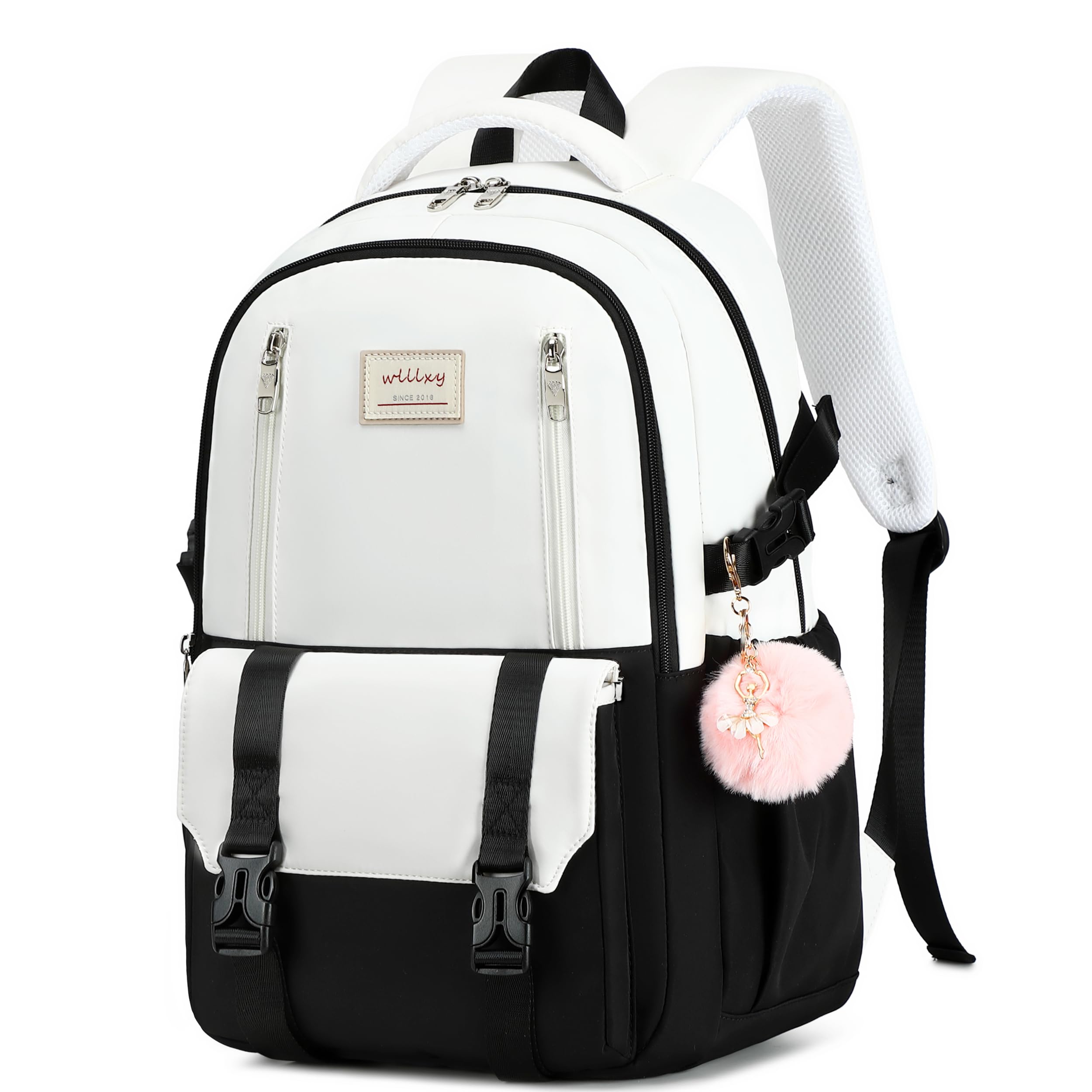 Caoroky knight Travel Laptop Backpack for Women Girls Elementary High School Bag College Backpacks Waterproof Daypack Large Bookbags Purse for Teens