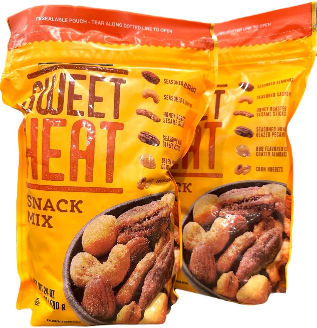 Sweet Heat Snack Mix 24oz (Pack of 2)(Total 48oz)