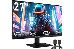 27 Inch Computer Monitor FHD 1080P 100Hz ASUS 248QE Gaming Monitor