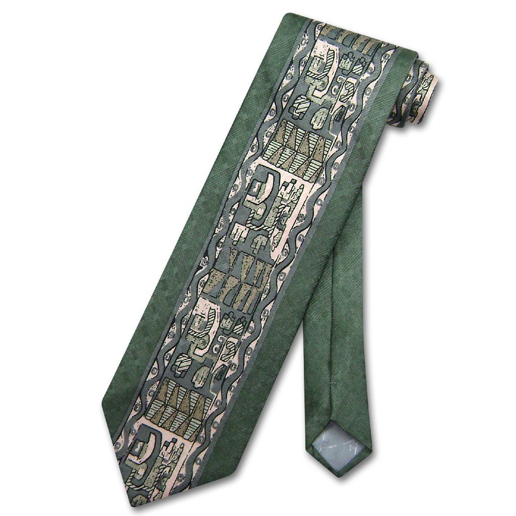 Antonio Ricci SILK NeckTie Made in ITALY Geometric Design Men's Neck Tie #3102-5