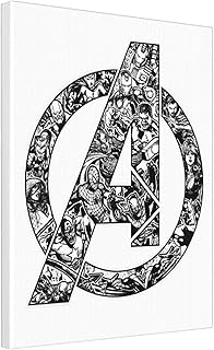 アートパネル アベンジャーズ アイアンマン キャンバス 絵画 40cm×50cm アートフレーム アートポスター ファブリックパネル おしゃれ 玄関 寝室 お風呂 リビングルーム ホーム装飾 開運 北欧 インテリア 部屋飾り 額入り木枠付きの完成品