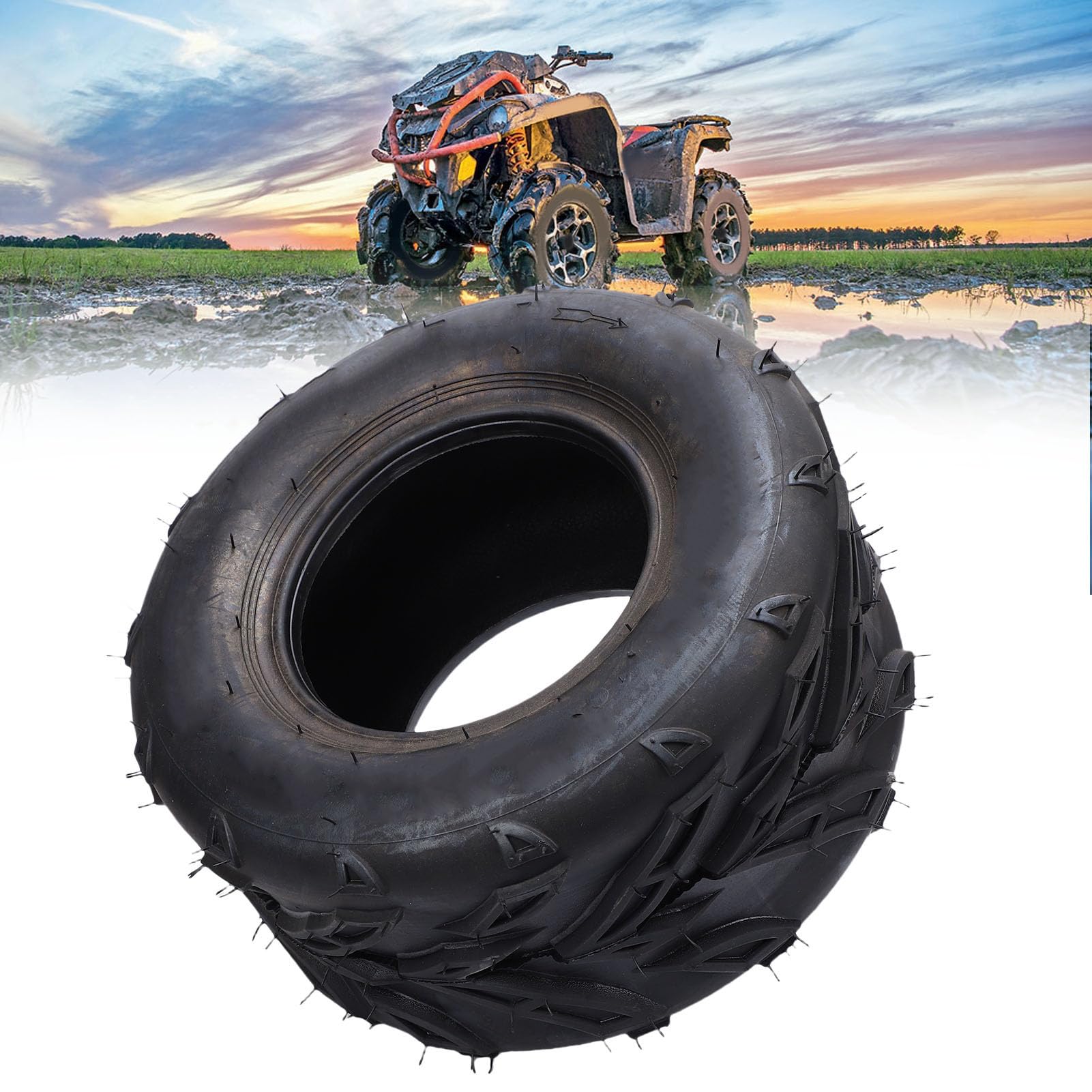 Fydun Sportowa Opona ATV 16x8-7 4 Warstwy Bezdętkowej Opona Terenowa ATV Off Road Trail Błoto Piasek na Drodze