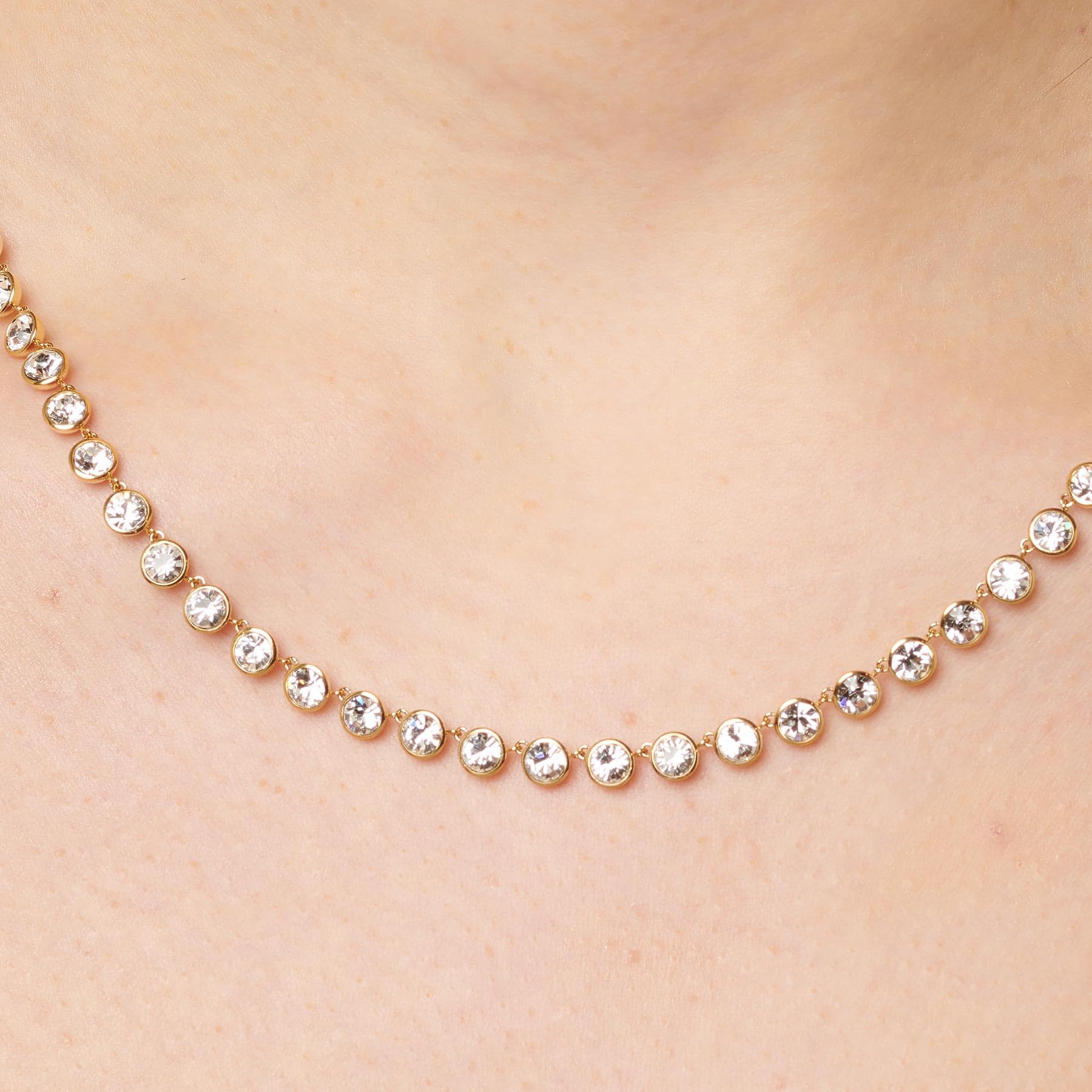 Brosway Collana Donna, Collana in Acciaio e Cristalli | Collezione Symphonia - BYM157