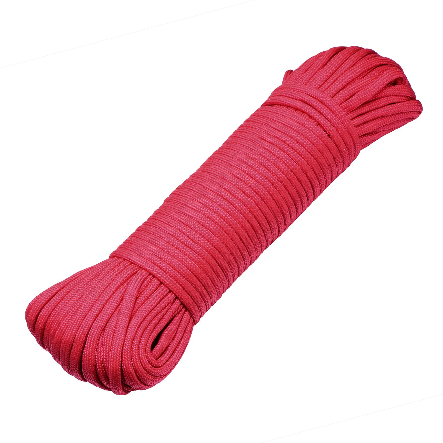 DonDon Cuerda de 30 Metros de Nylon Cuerda de Paracord Cuerda de Supervivencia para Actividades al Aire Libre, para Camping y para Manualidades 4 mm – 7 filamentos Verde Oscuro Camouflage — view 33