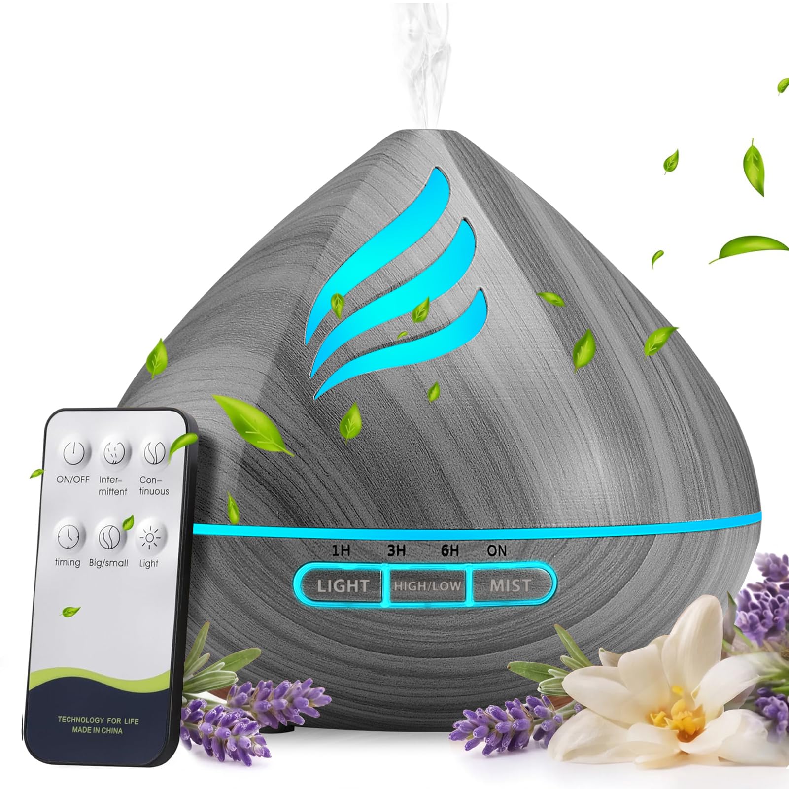 SOLEILHOME Essential Oil Scent Diffuser