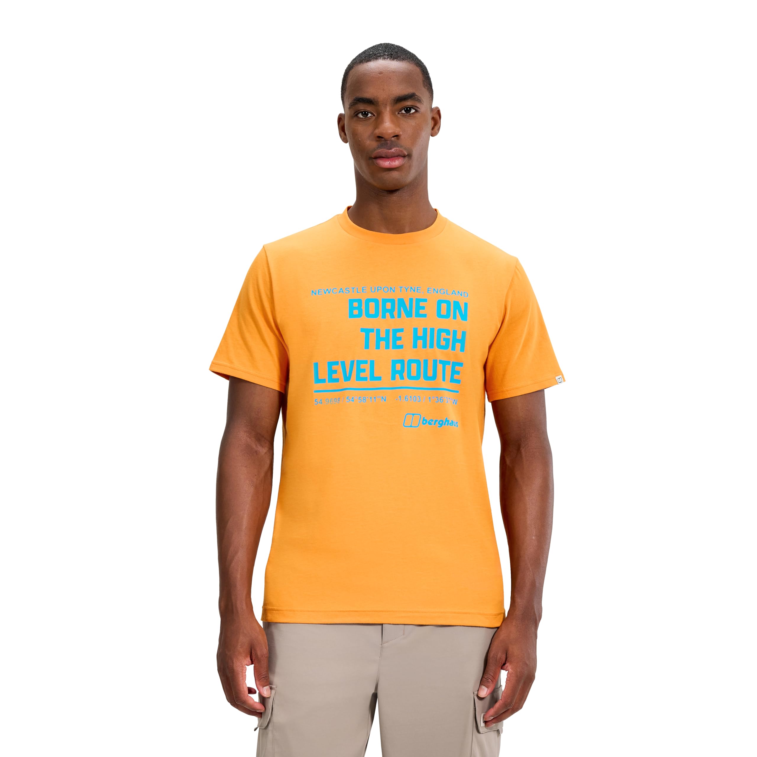 Berghaus Men's High Level Route Tee, Copper Beech, L