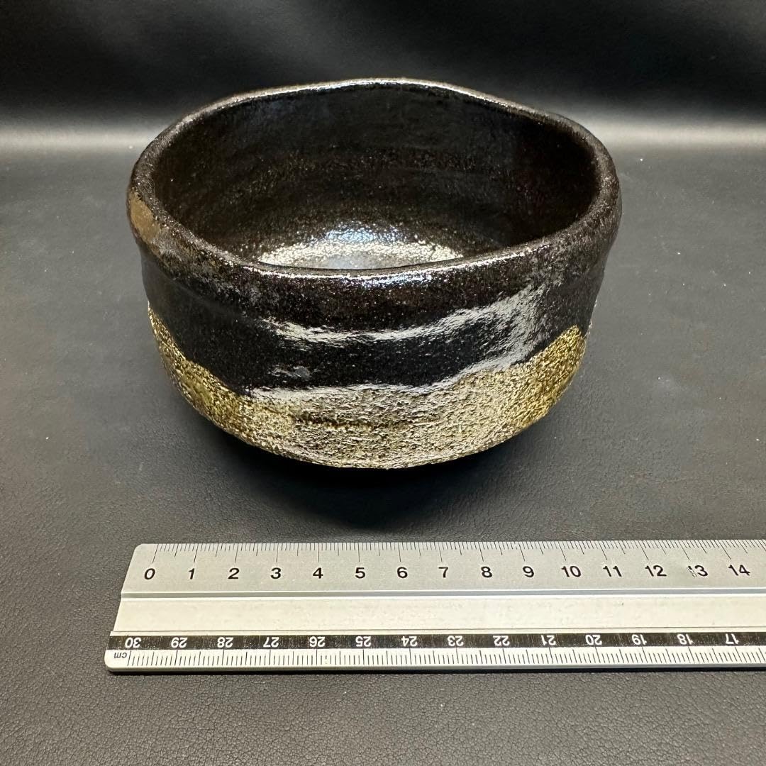 黒楽茶碗 黒楽 黒茶碗 京都 陶雅会 木箱 共箱