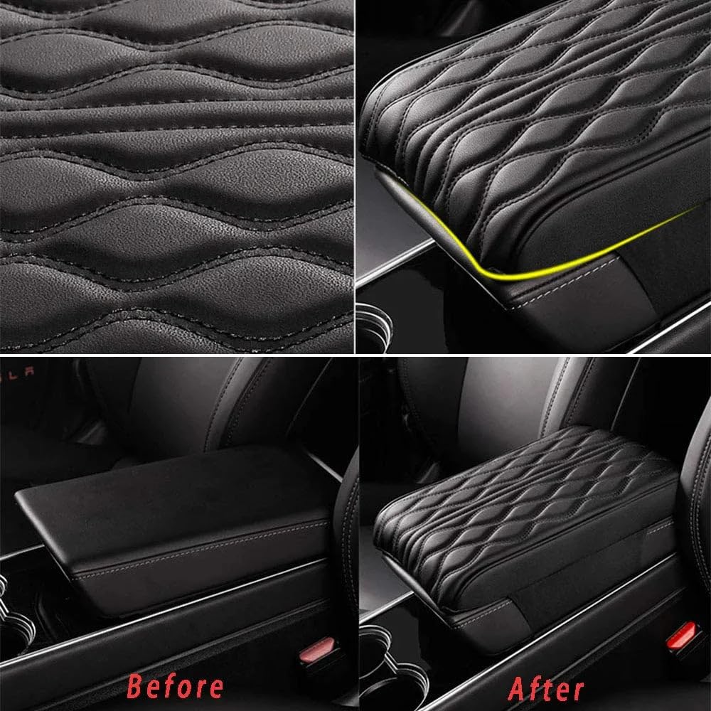 Voor Hyundai Ioniq 5 2022 2023 Armsteun Opbergdoos Organizer Lade Middenconsole Opbergen Opruimen Zwart Auto Interieur Accessoires