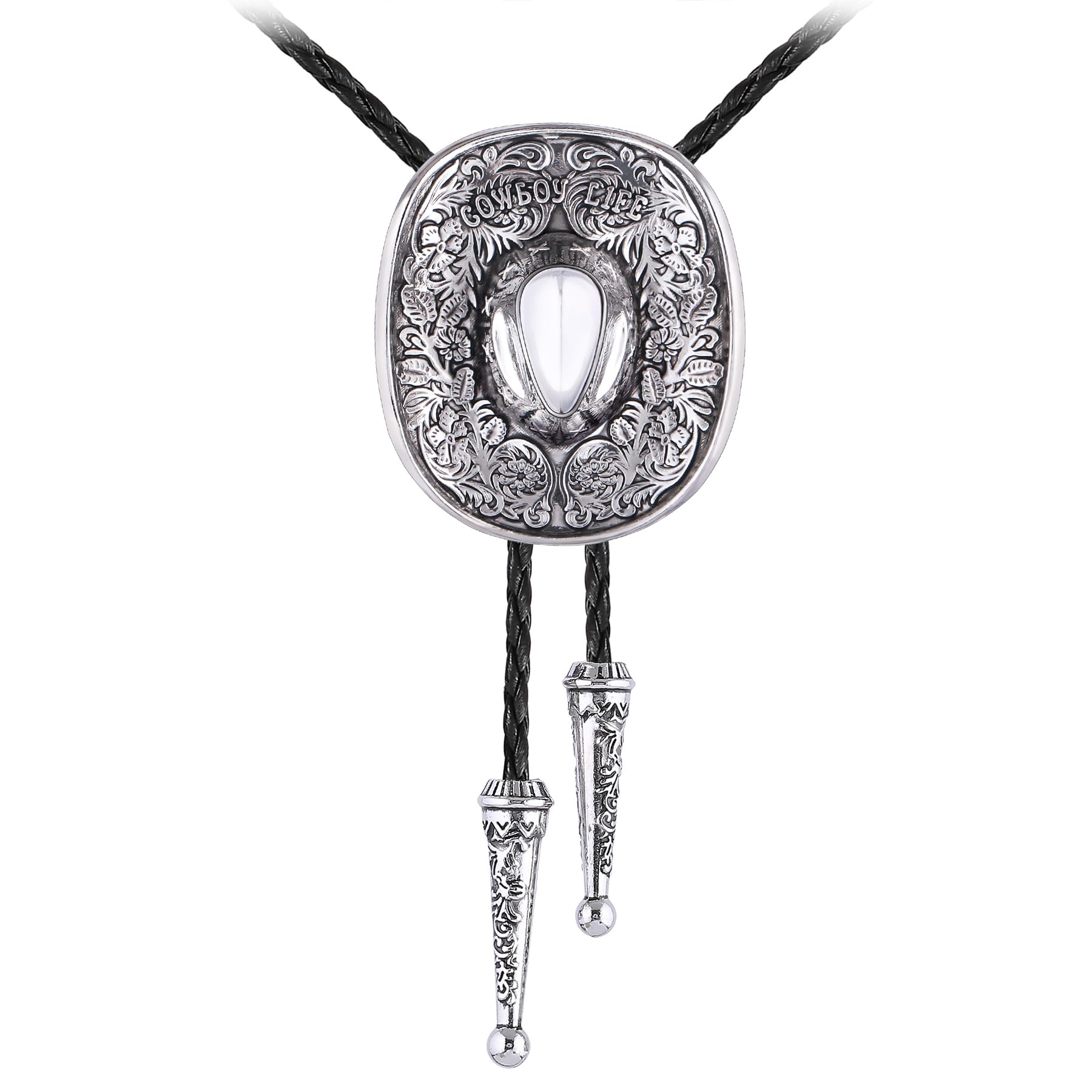 Jeilwiy Bolo Tie for Men Cowboy Ties Western Bolo Tie Necklace for Women