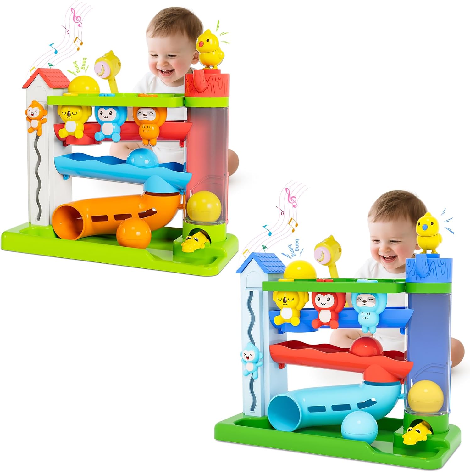 Musical Toy for 1-2 Year Old Boys - Ball Drop Toy