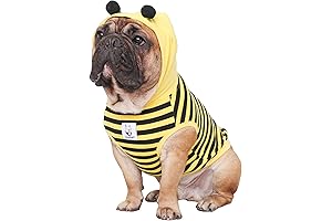 iChoue French Bulldog Bumble Bee Dog Costume XXL