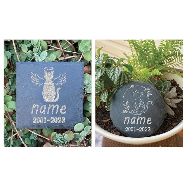 Foto 4 de 5 de Piedra Conmemorativa Personalizada Para Mascotas: Regalos Personalizados Para La Pérdida De Mascotas,Nombre…