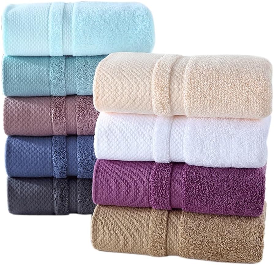 Towel Cotton Adult Thick Wash Couple Plain Long Velvet Hand Towel