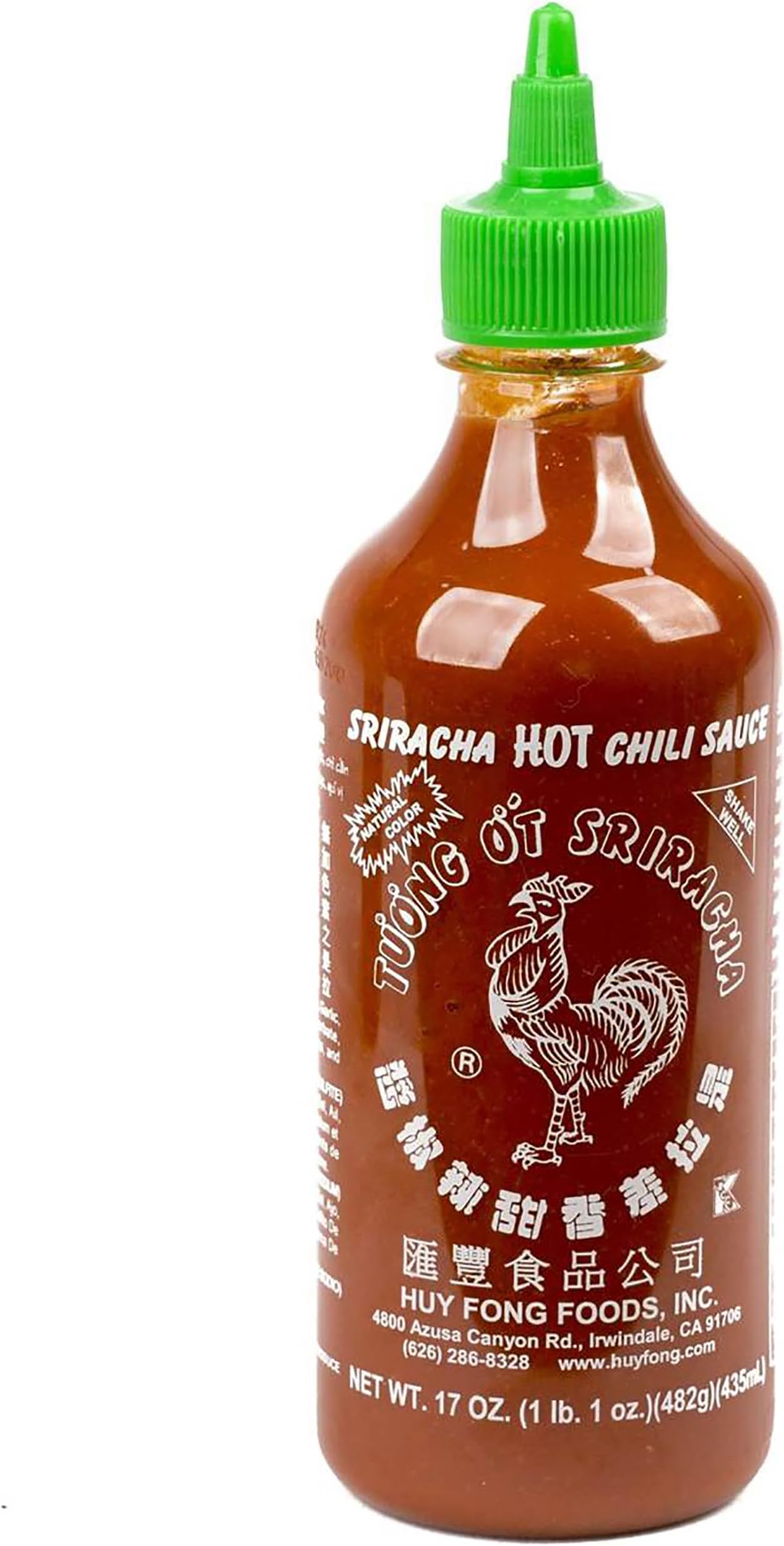 Huy Fong, Sriracha Hot Chili Sauce, 17 Ounce Bottle