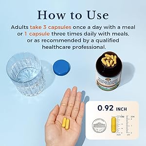 Vitalitown Glucosamine Chondroitin MSM, Turmeric, Collagen, Hyaluronic Acid, Boswellia, Quercetin, 11-in-1 Formula, Glucosamine Sulfate 1500 mg, No Shellfish, Flexibility & Comfort, 180 Caps