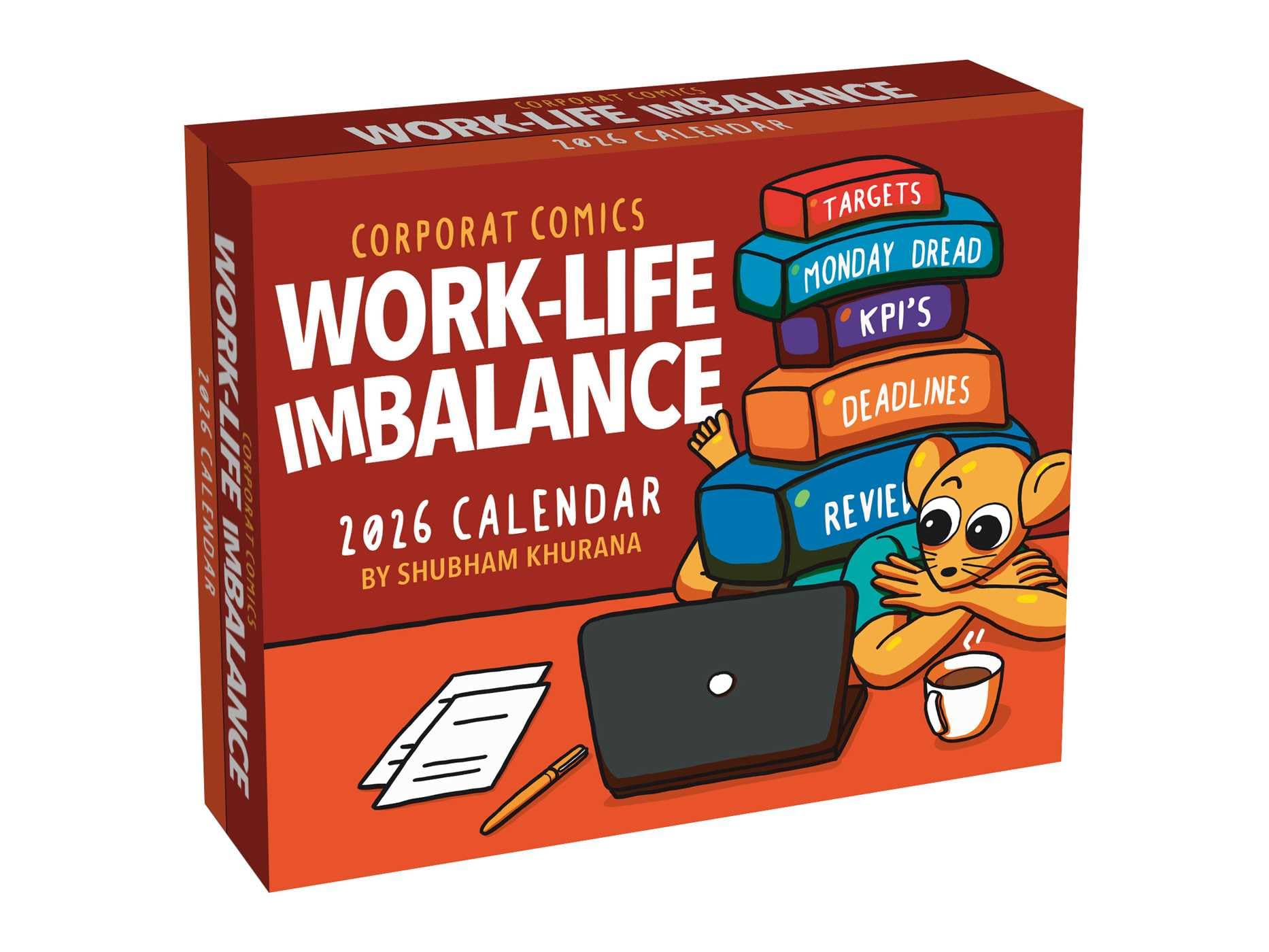 Andrews McMeel Publishing Day-To-Day Calendar Corporat Comics 2026
