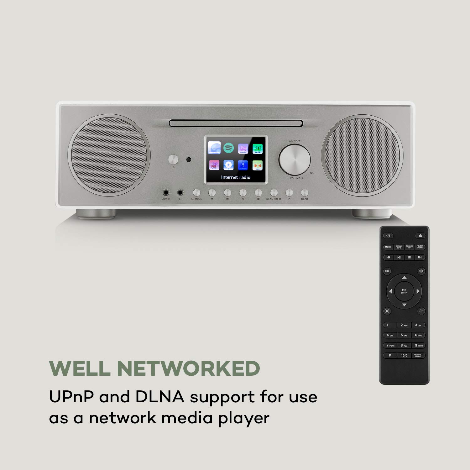 Buy AUNA Connect CD Bluetooth Radio, Digital Radio, Radio