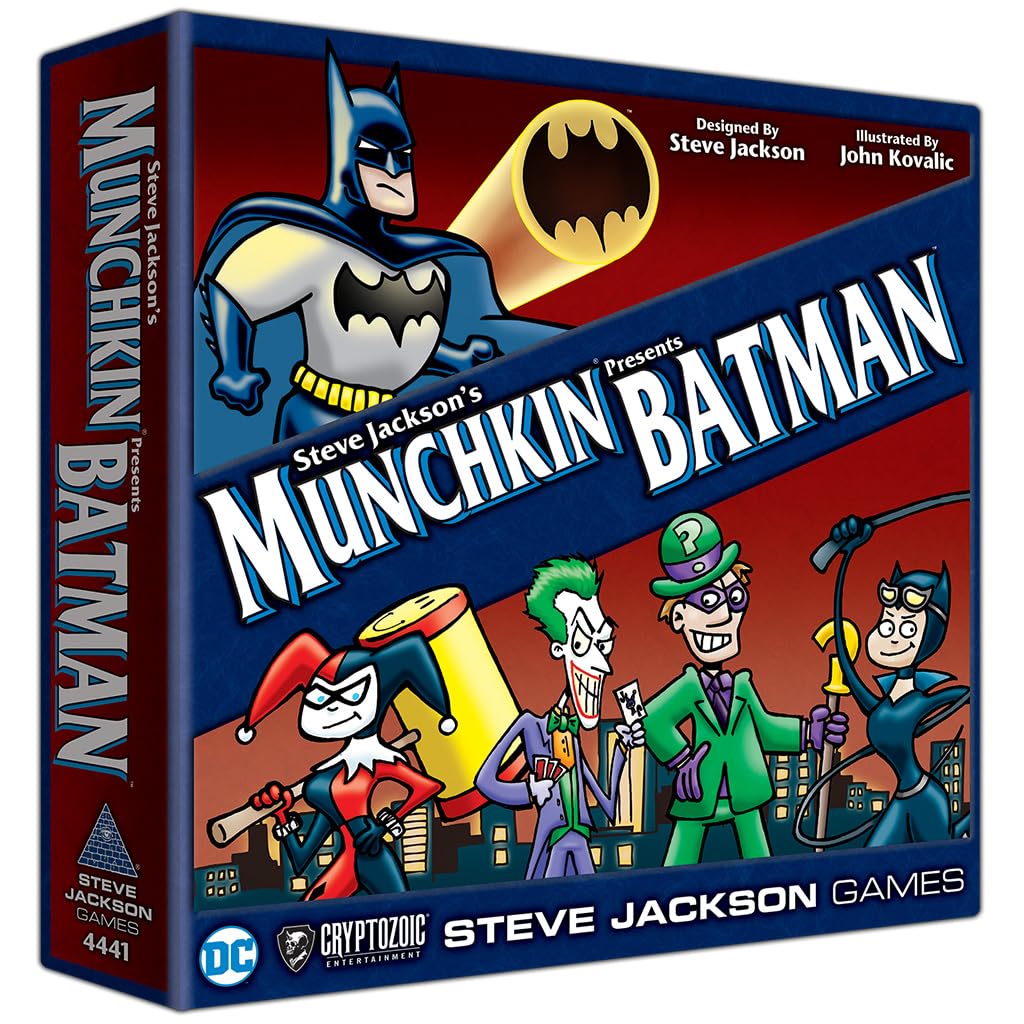 Steve Jackson Games Munchkin Presents Batman