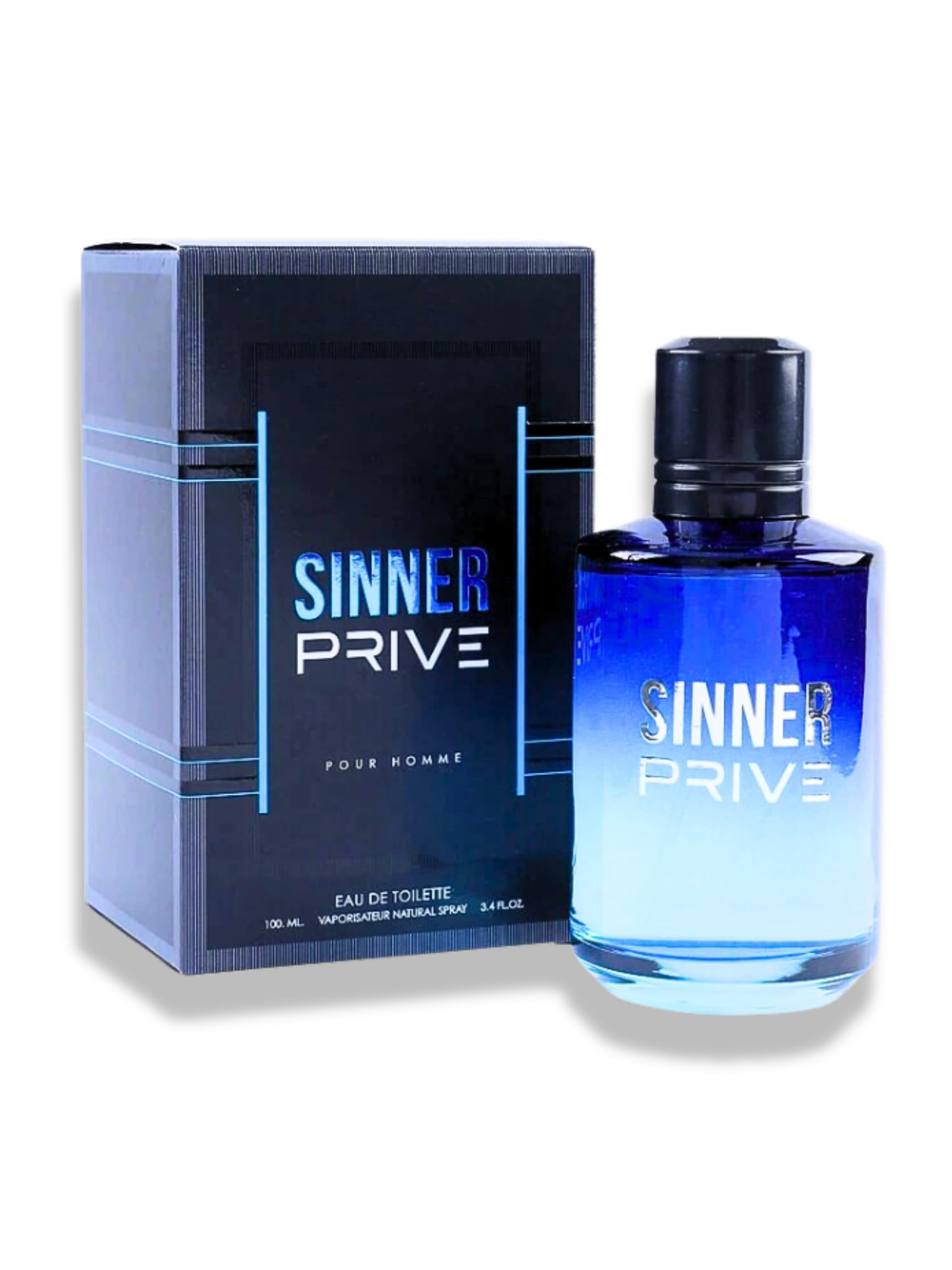 SINNER PRI VE PRIVATE EAU DE TOILETTE 3.4 FL .Oz. Aromatic fragrance for men.