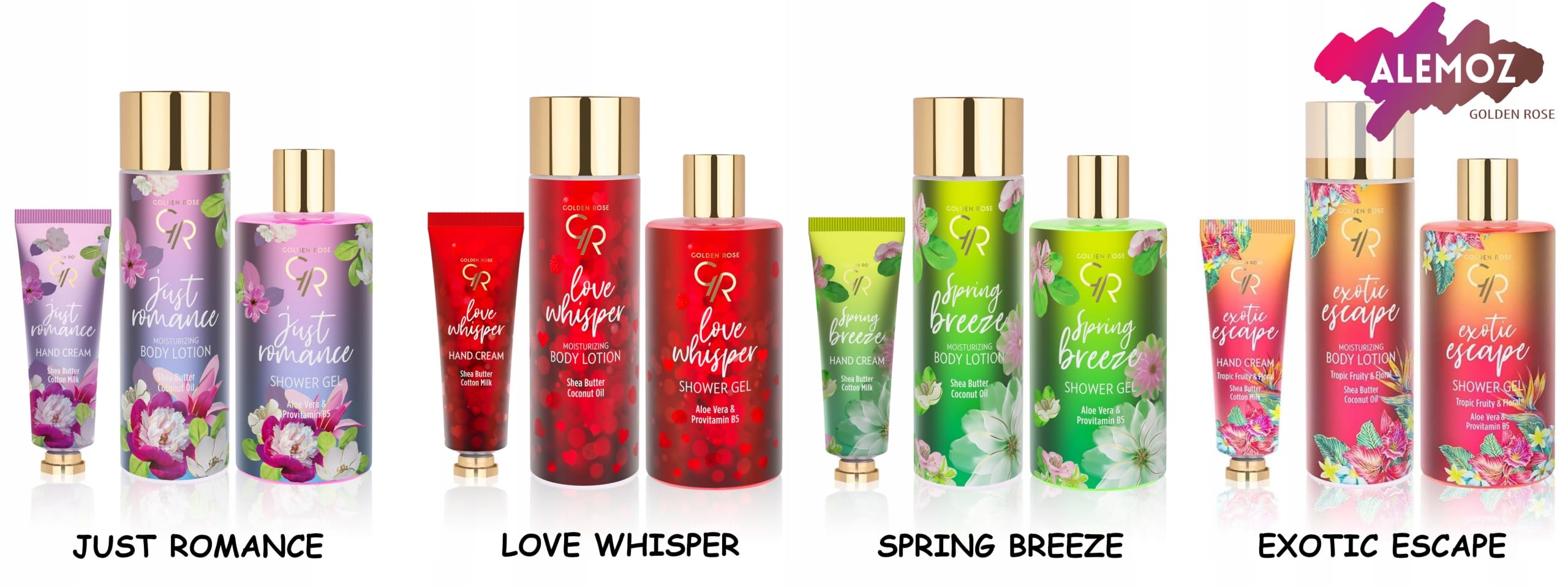 Golden Rose Shower Gel Duş Jeli (No: Spring Breeze, 350 ml)