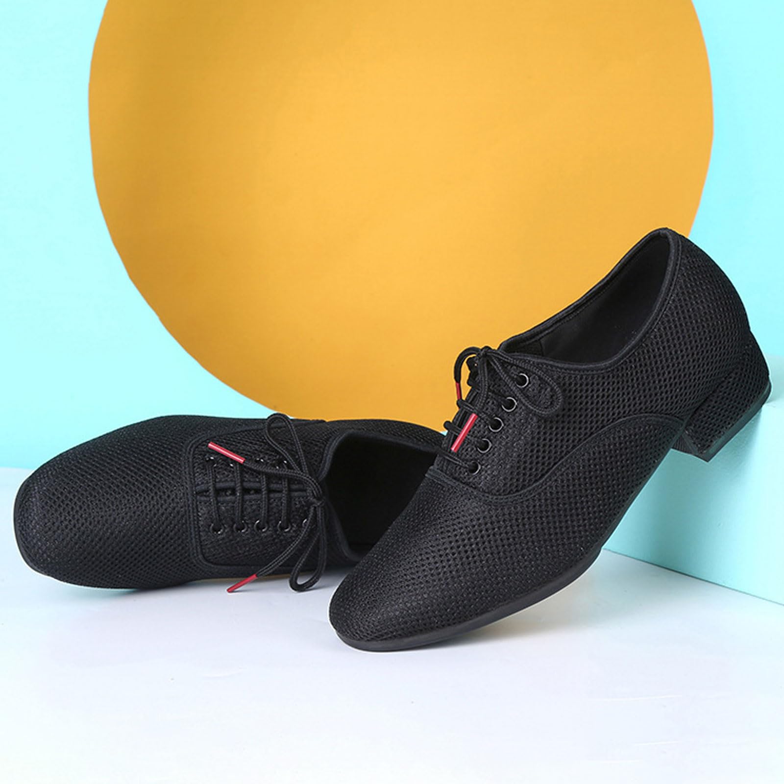 Zapatos de Baile Latino para Hombre con Cordones, Clásicos Modernos
