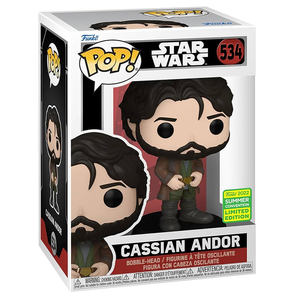 Funko POP! Star Wars: Cassian Andor Vinyl Figure #534 - 2022