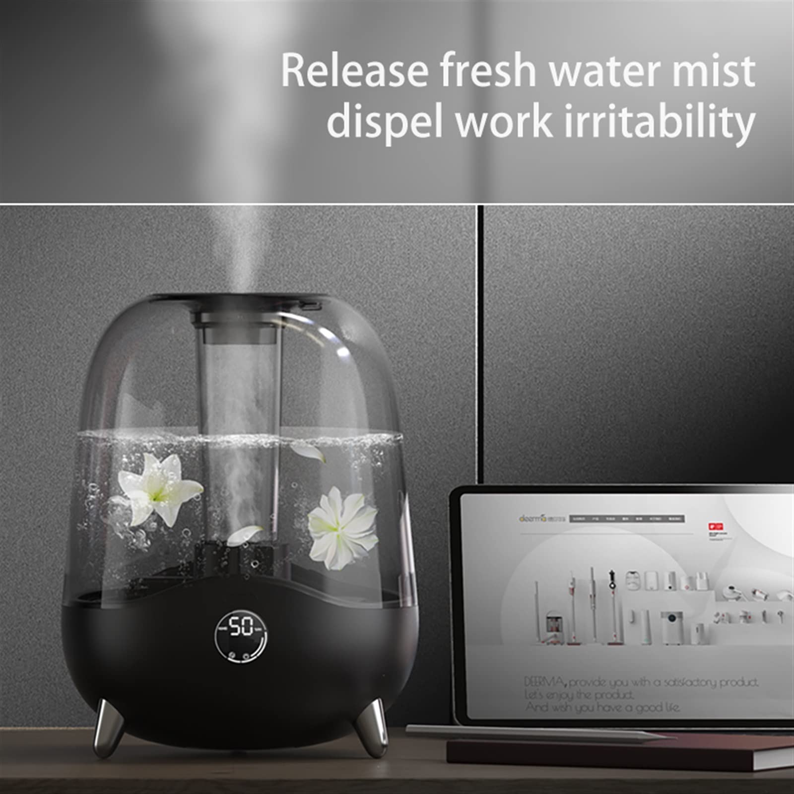Nawilżacz 5L ultradźwiękowy nawilżacz powietrza rozrządu 360 m/h cichy rozpylacz mgiełki do domu perfumowy oczyszczanie aromaterapia maszyna w sprayu