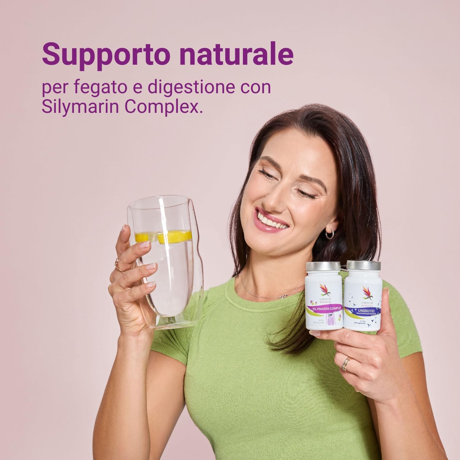 Carnium Botanicals Silymarin Complex – Capsule con Cardo Mariano, Tarassaco e Carciofo – Estratto Naturale con Silimarina – Formula Vegetale Senza Glutine – 30 Capsule