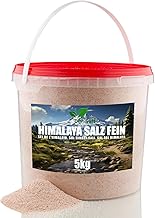 DTP-SOFT Himalaya Pink Salt Fine Grain 0.7-1.0 mm Salt from Pakistan in Bucket (5 kg)