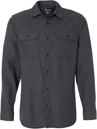 Burnside Long Sleeve Solid Flannel Shirt BU8200