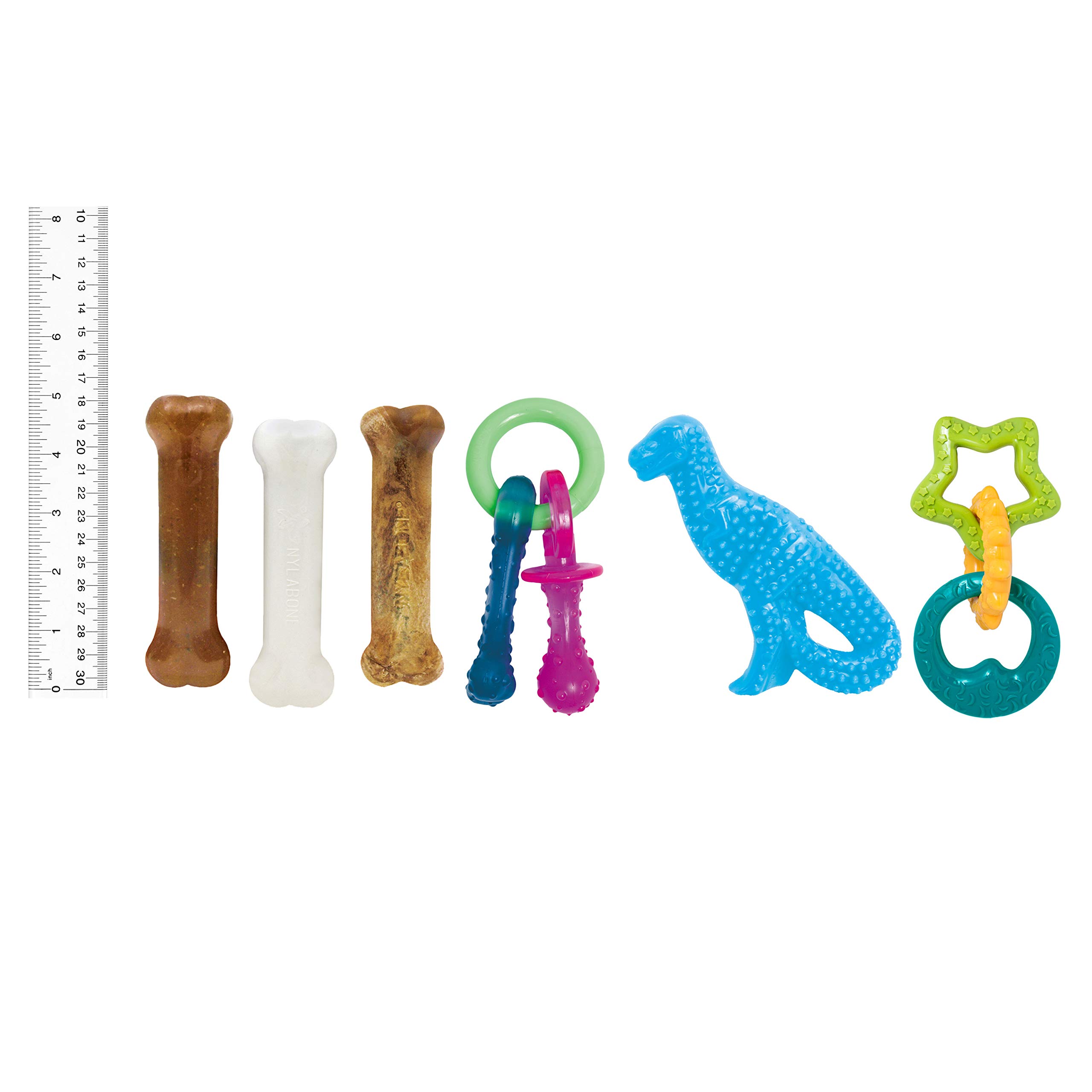 Nylabone Set di giocattoli da masticare Puppy Chew