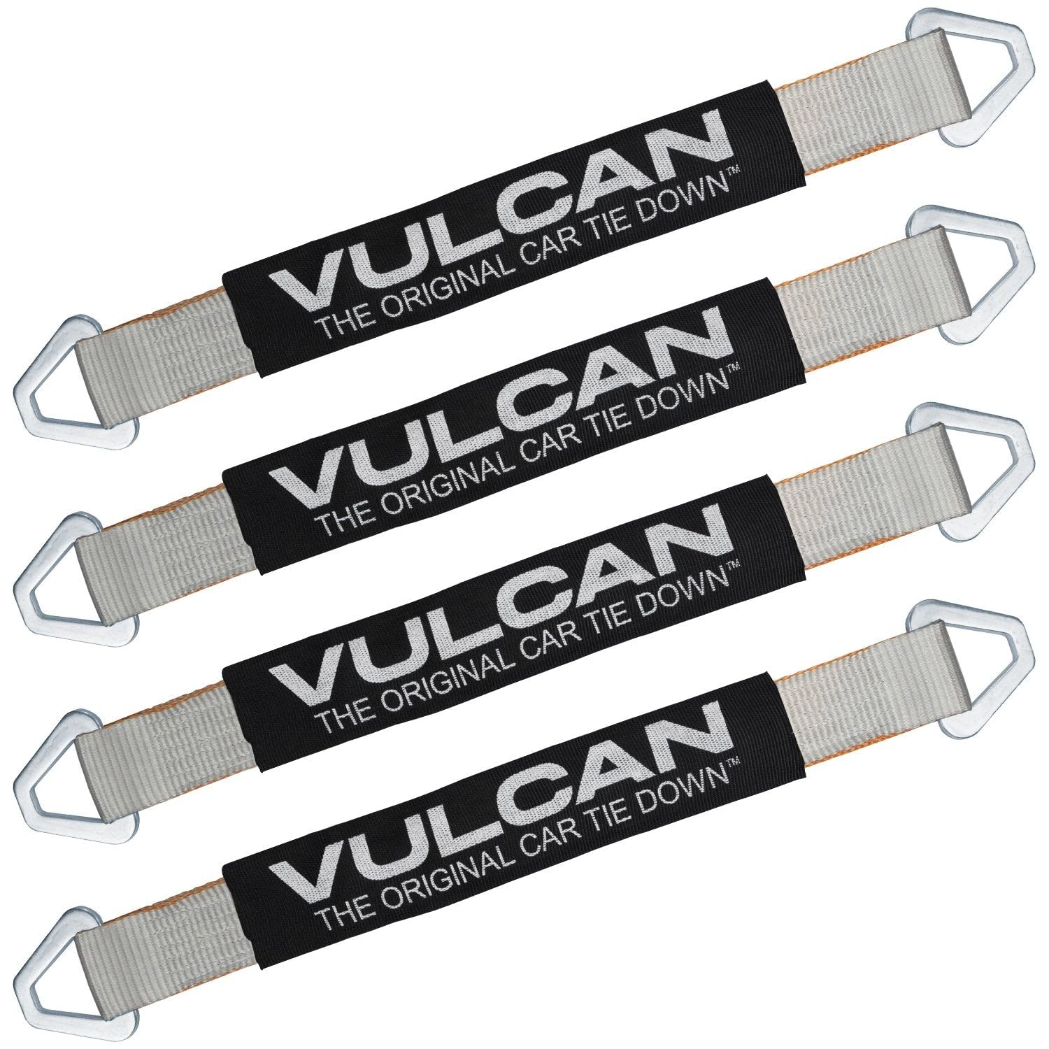 VULCAN Car Tie Down Straps - 4 Pack, 3300 lb Safe Load -15