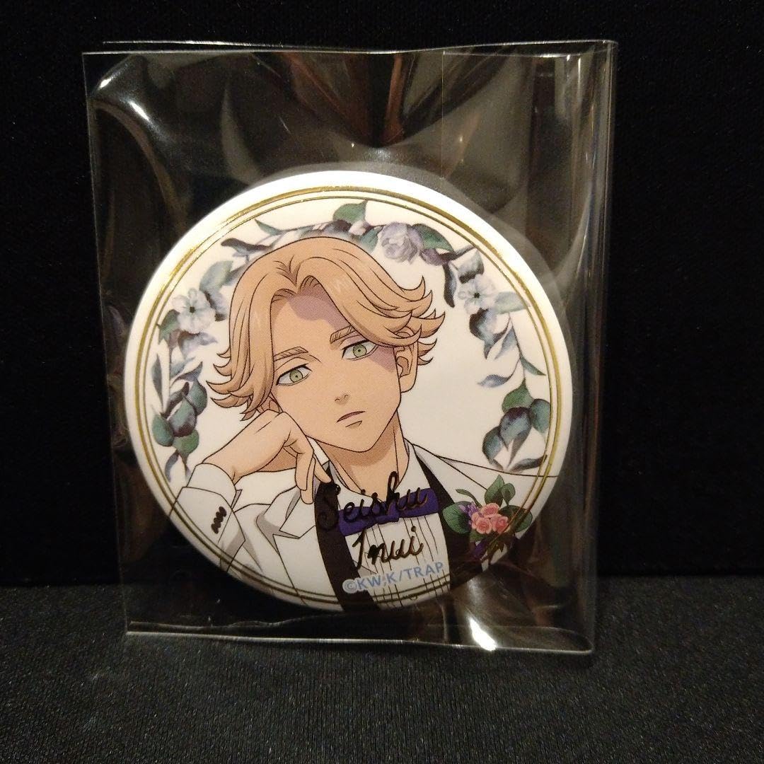 Amazon.co.jp: 乾 青宗 東リベ イヌピー 缶バッジ 東京 ズ 白 