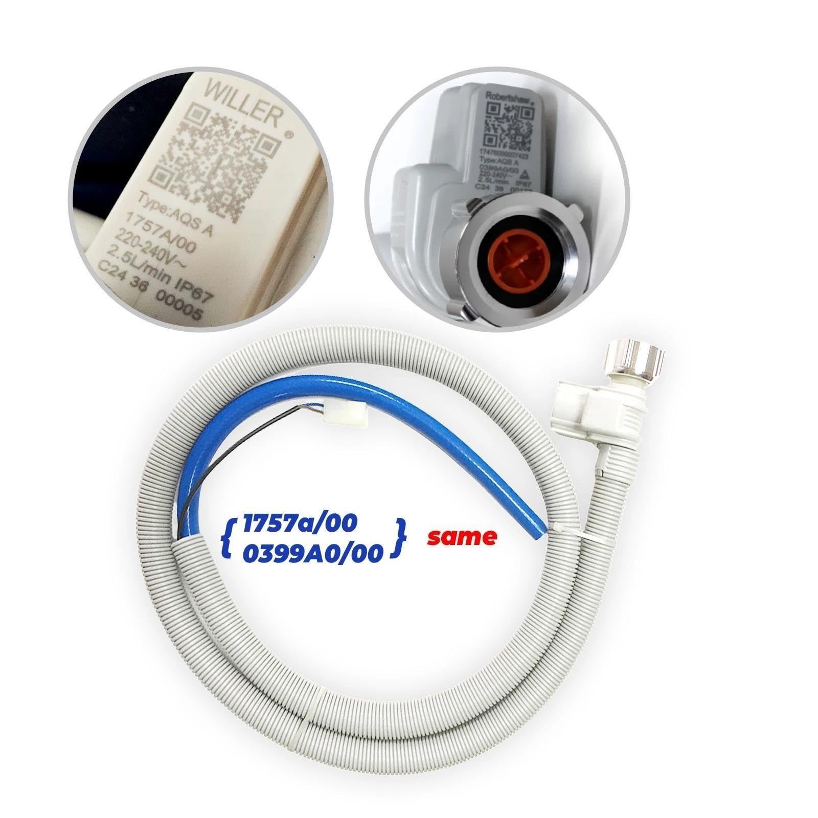 Geschirrspüler Aquastop Zulaufschlauch, Kompatibel Für Beko 1757A00 1.8m