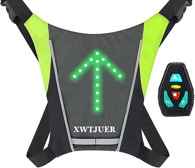 48 LED Fahrrad Blinker Weste