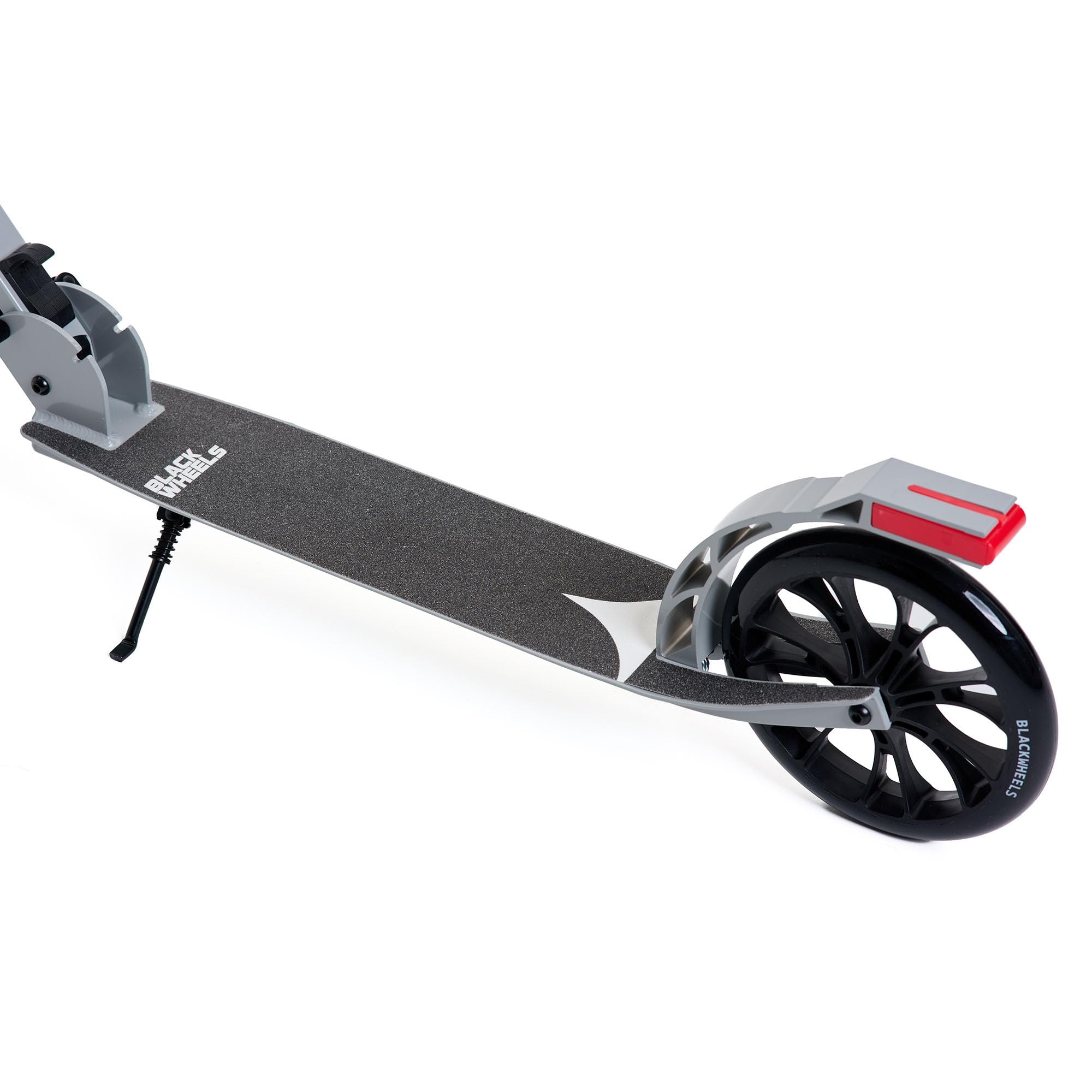 BLACKWHEELS Zoom Trottinette Urbaine – Grandes Roues 200mm, Pliable, Amortie, Guidon Réglable en Hauteur, Cadre Léger en Aluminium, Conduite Confortable sur Toutes Les Surfaces