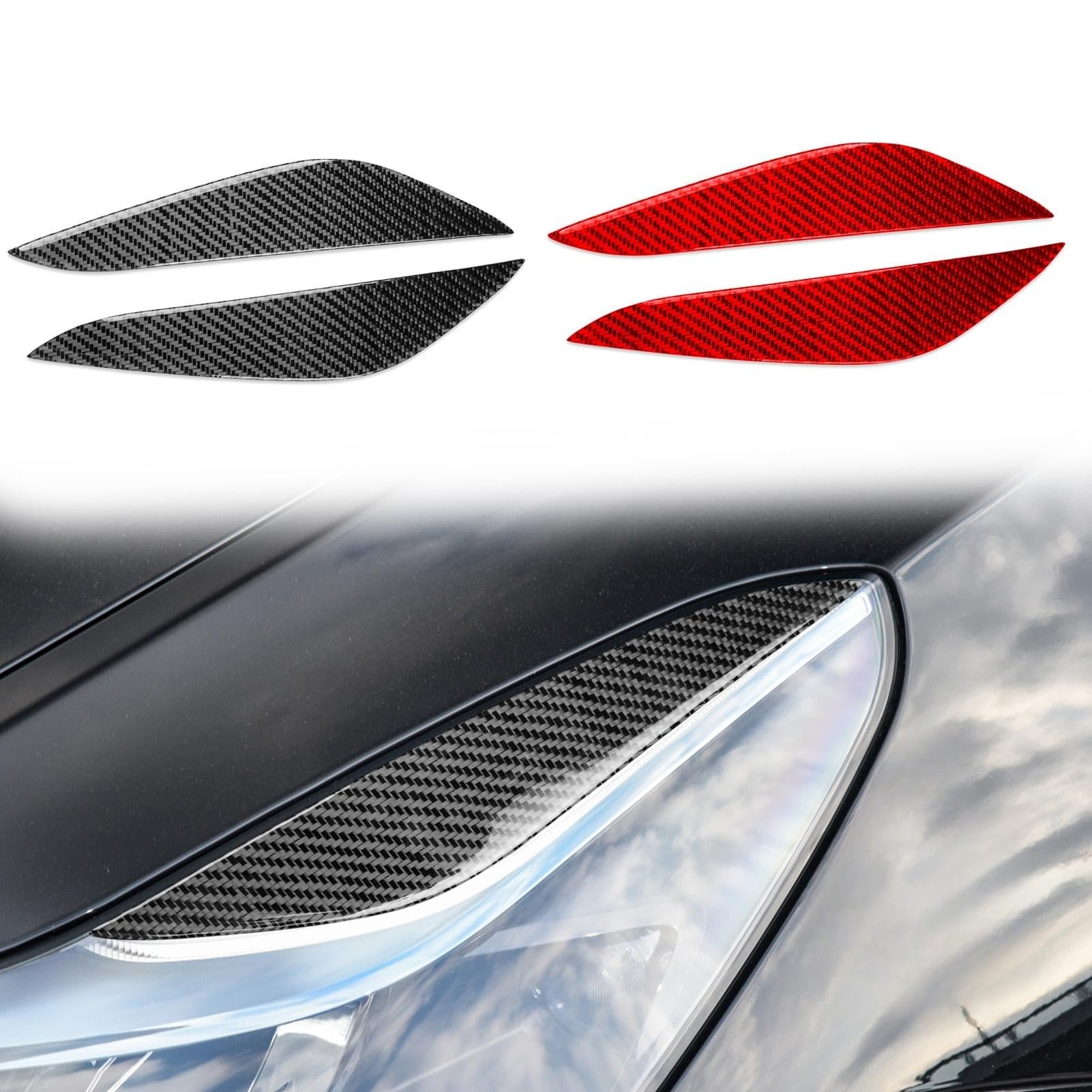 Przedni Reflektor,Powieka,Brwi,Compatible With Tesli Model Y