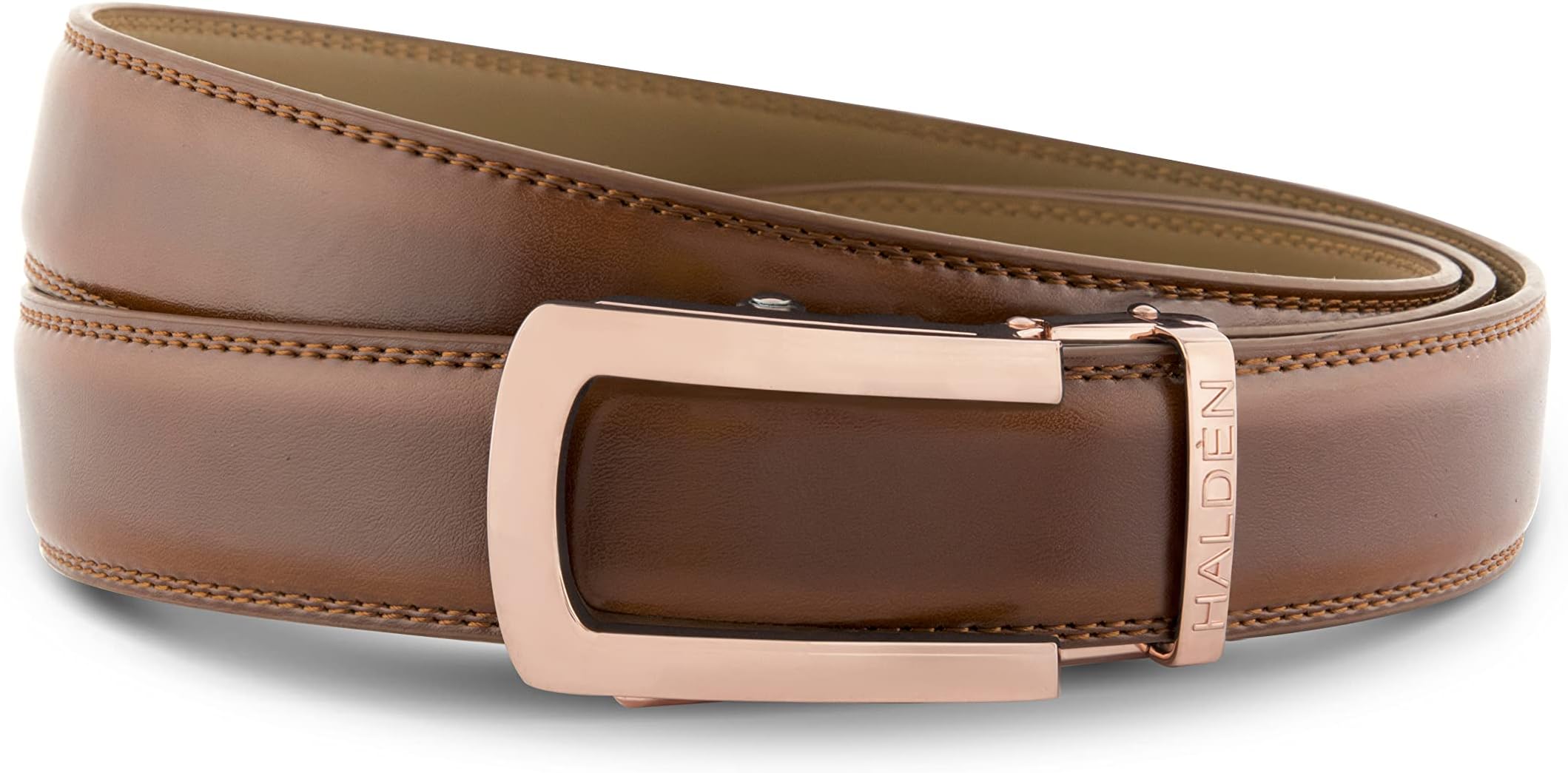 BURLEY Belts For Men Leather Original (Free Size Fits Up to 44 Inch Waist) Ratchet Straps, Unique Magnetic Auto-lock Buckle Formal Belts For Men