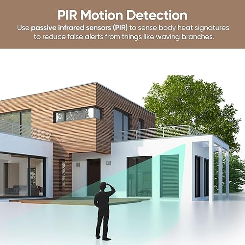 Miniatura 5 de Wyze - Set de inicio de cámara para exteriores v2 (1 cámara + estación base) - Cámara de seguridad para el hogar inalámbrica HD de 1080p, con