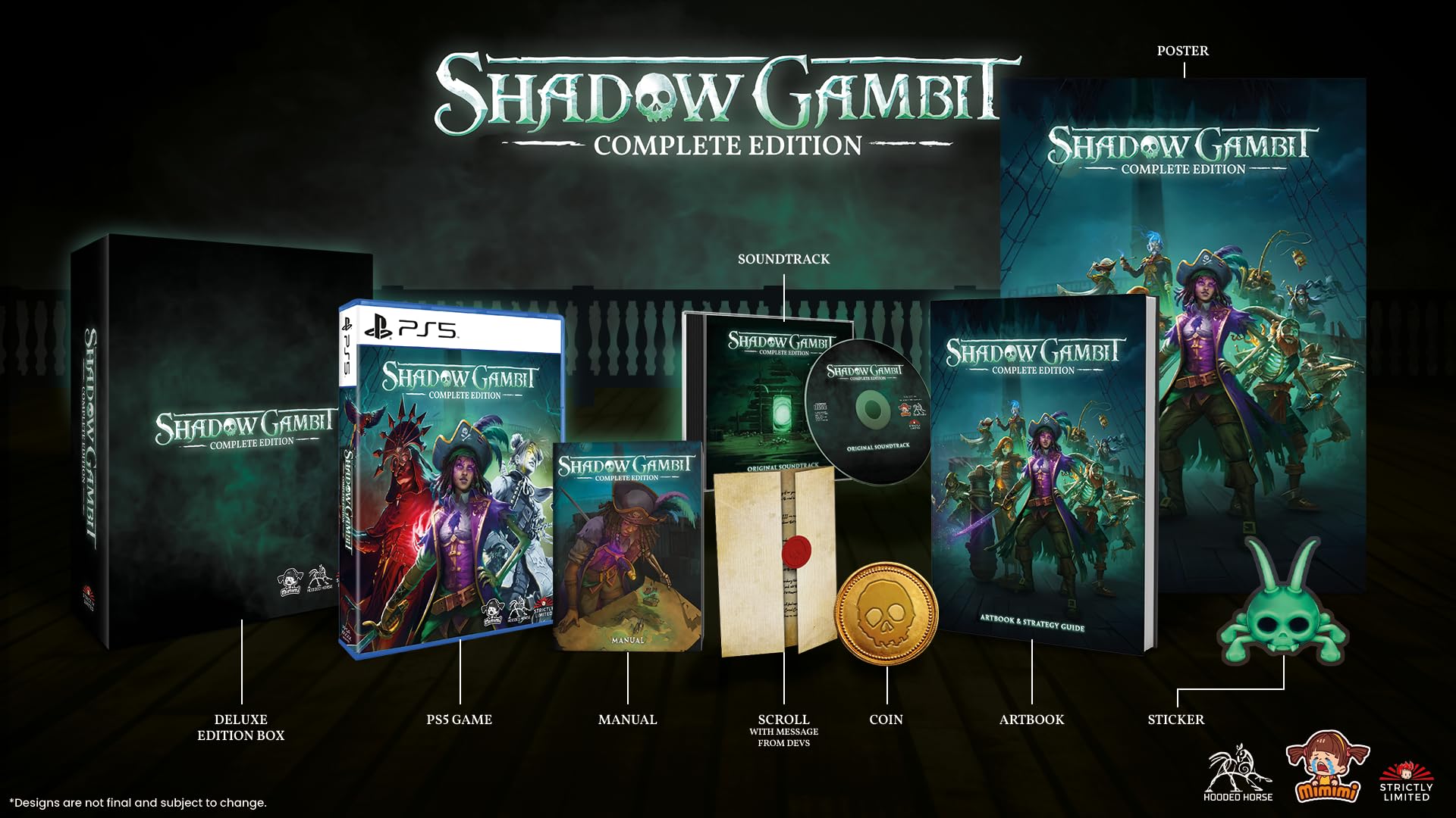 Strictly Limited Games - Shadow Gambit: The Cursed Crew Complete Edition - Deluxe Edition (PlayStation 5) (PEGI)