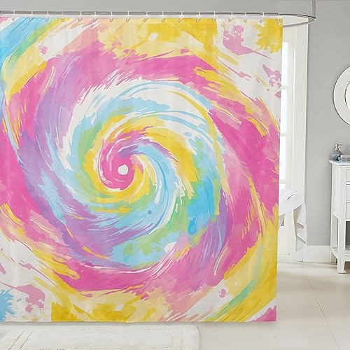 Miniatura 10 de Feelyou Howdy - Cortina de baño estampada con patrón de sombrero occidental para niños, juego de cortina de ducha de vaquera rosa, accesorios de